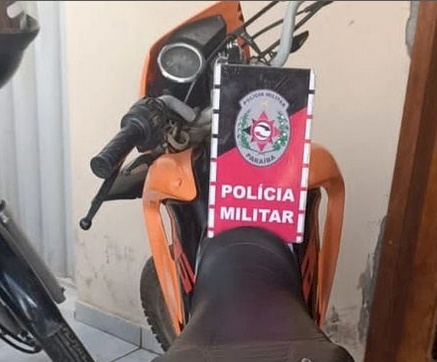 Apreensão de moto com sinais de adulteração