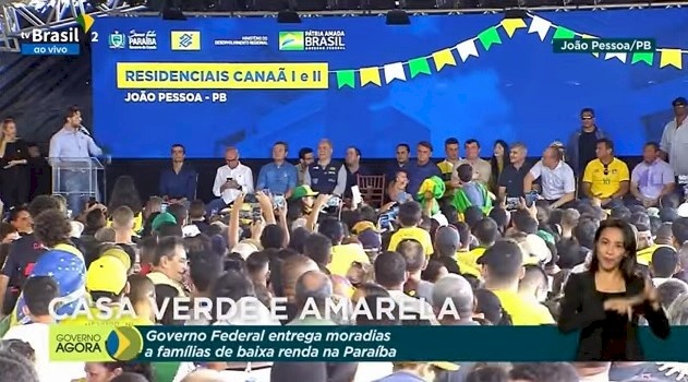 solenidade de entrega das 960 casas habitacionais
