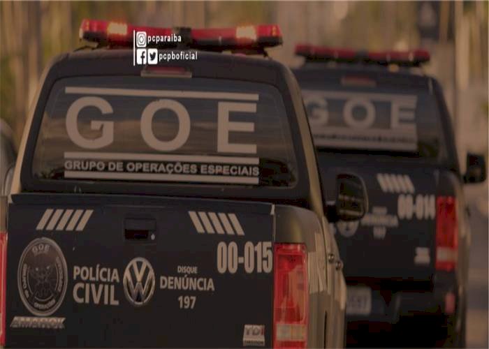 GOE participa da Operação Praieira e prende cinco na PB por homicídio e tráfico de drogas