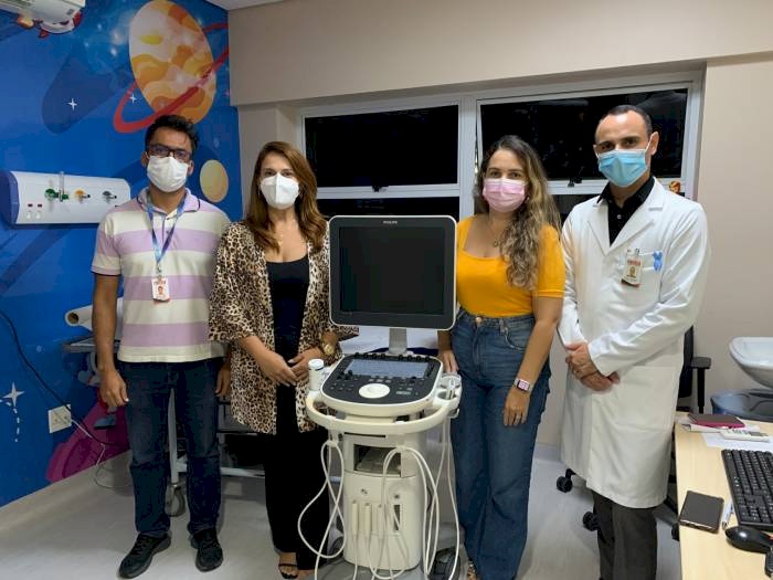 Aparelho de ultrassonografia para o Hospital Metropolitano