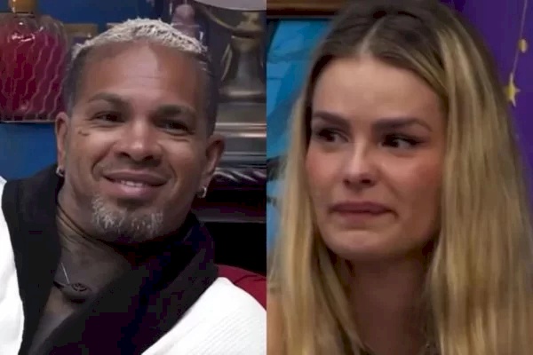 Yasmin Brunet e o cantor Rodriguinho, ex-BBBs
