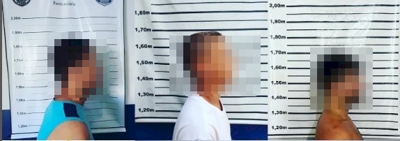 Três pessoas suspeitas de integrarem organização criminosa são presas pela polícia