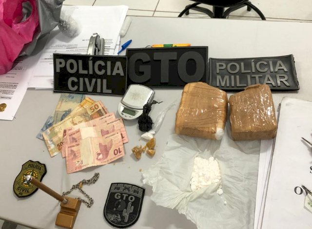 Santa-cruzense é presa em Alexandria por tráfico de drogas
