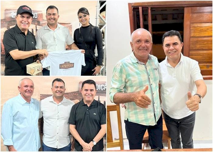 Wilson Santiago visita Barra de Santa Rosa e Baraúna