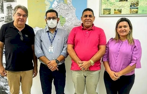 João Neto, Lindolfo Pires, Valéria Rita e Marcos Vinícius 