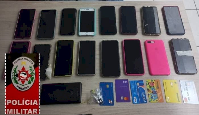 14 celulares furtados roubados em festa de São João