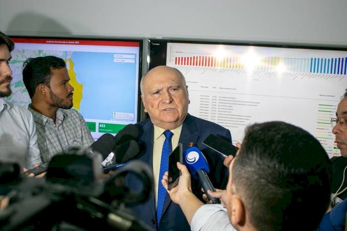 Presidente do Tribunal de Contas do Estado, conselheiro Nominando Diniz Filho