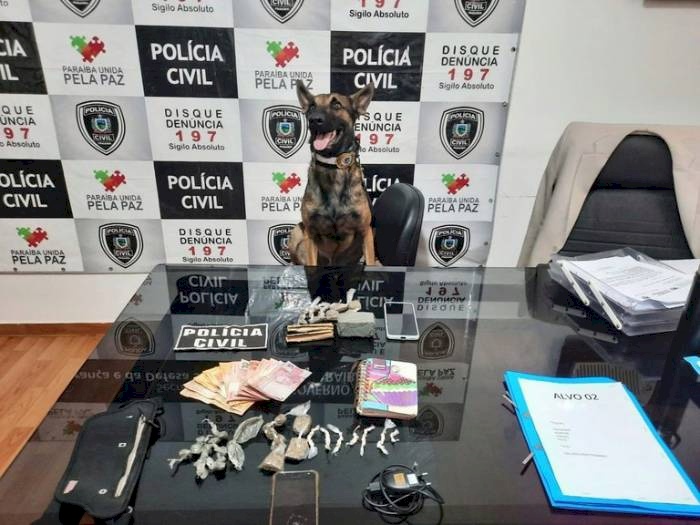 Prisão de quatro investigados por tráfico de drogas