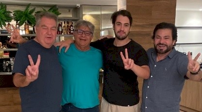 Lindolfo Pires, Aldeone Abrantes, Honero Neto, e Zenildo Oliveira