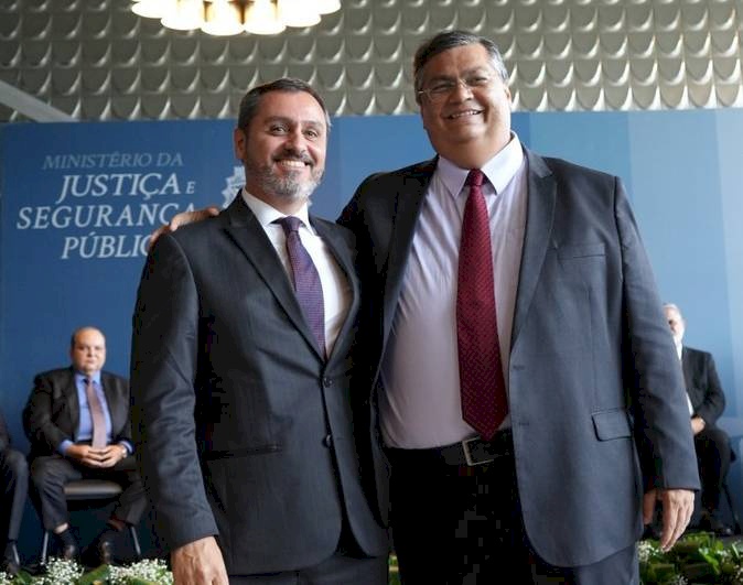 Novo Diretor-Geral da Polícia Federal, delegado Andrei Augusto Passos Rodrigues