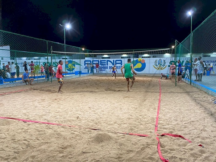 Arena esportiva no Núcleo Habitacional I, em Sousa