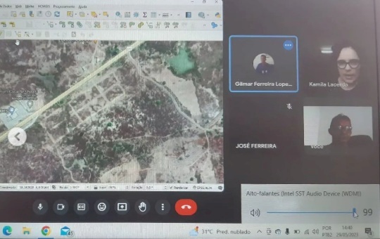 Secretário de Desenvolvimento Econômico de Marizópolis participa de reunião com a equipe do Plano Municipal de Saneamento Básico