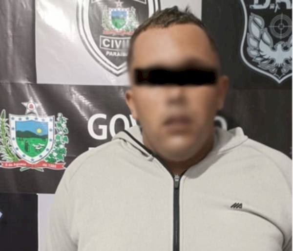 Captura de mais um foragido da justiça criminal da Paraíba