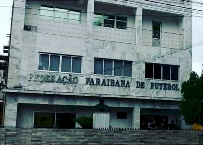 Fachada da Federação Paraibana de Futebol