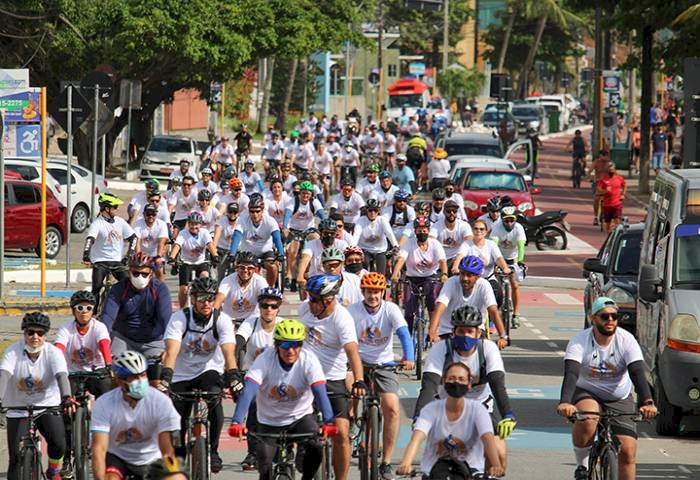 Segunda edição do Pedal Creci em João Pessoa