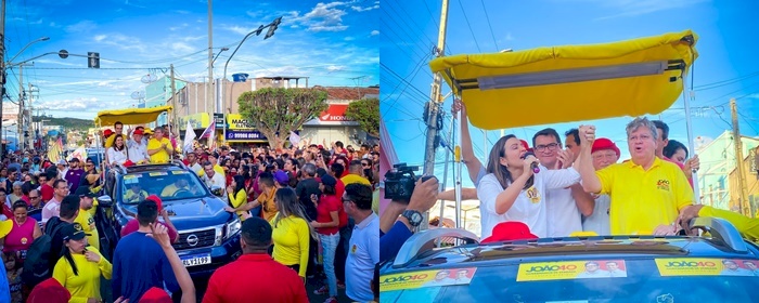 Pollyanna Dutra marca presença no Curimataú e reafirma compromisso com o povo da PB