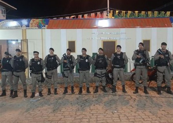 Segurança dos festejos juninos em toda a área do 14º Batalhão
