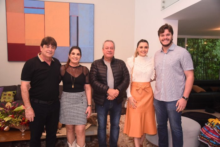 Programação junina realizada na residência do presidente da FIEPB, Cassiano Pascoal