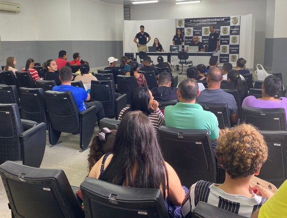 Declaração da delegada Nercília Dantas