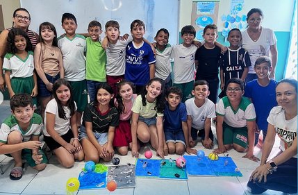 Oficina “Arte em Pintura” realizada em São José da Lagoa Tapada