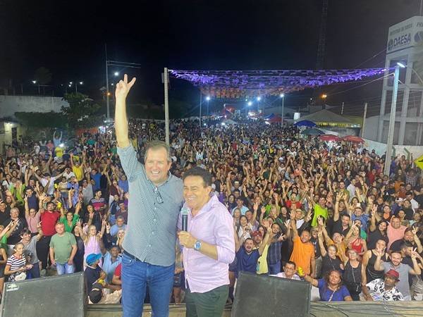 Prefeito Fábio Tyrone na Lagoa dos Estrelas