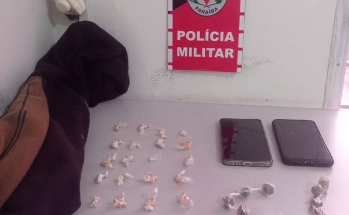 Drogas apreendidas pela polícia militar em Bayeux 