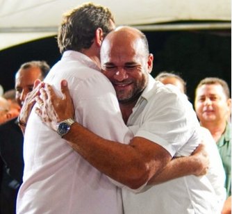 Entrega de ginásio poliesportivo municipal, na cidade de Sobrado