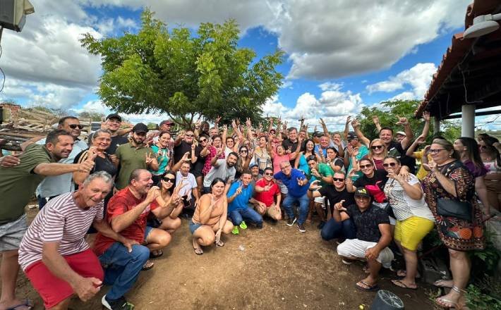 Deputado Júnior Araújo em visita a Zona Rural em Cajazeiras