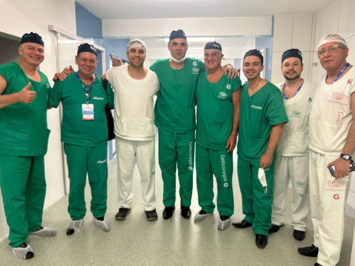 Pacientes bariátricos operados em evento pioneiro no Hospital Santa Isabel recebem alta