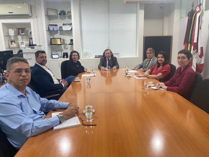 Reunião entre Corregedoria-Geral do Tribunal de Justiça e Polícia Civil