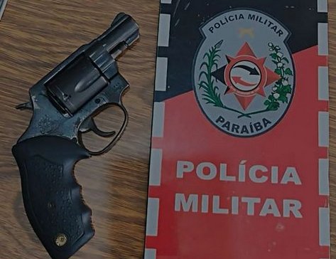 Arma de fogo apreendida em ação da Polícia Militar
