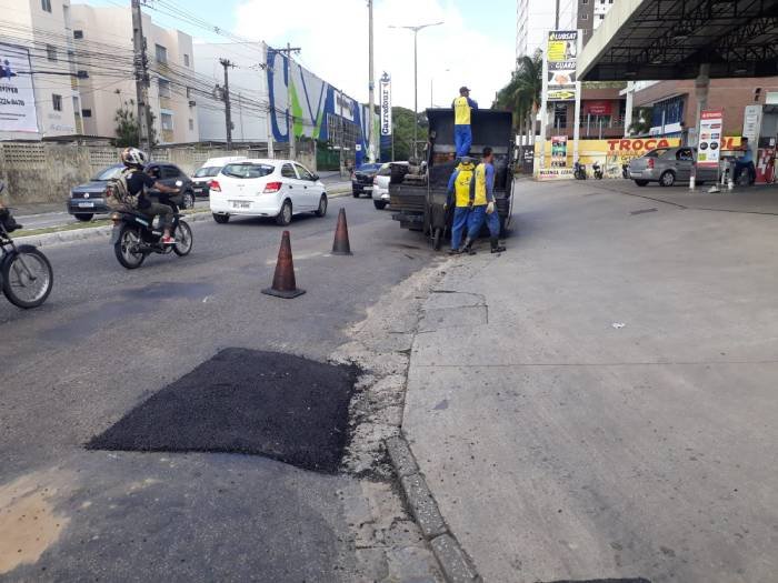 Secretaria de Infraestrutura (Seinfra), em João Pessoa