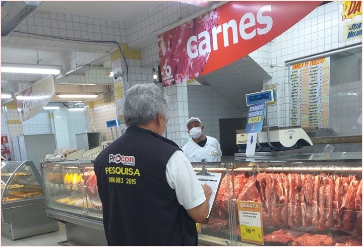 Fiscalização do Procon em João Pessoa