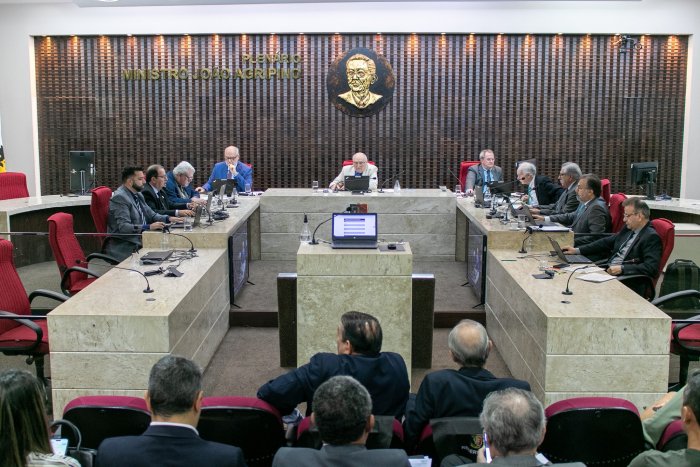 Sessão do Tribunal de Contas do Estado da Paraíba