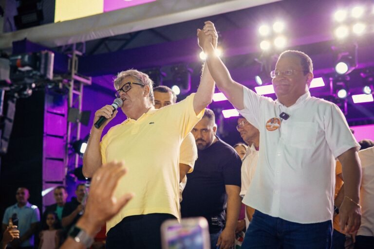 Governador, João Azevedo, e Nilvan Ferreira