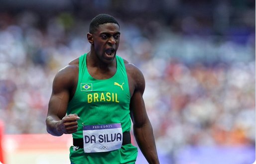 Brasil fica fora da final do revezamento 4x100m no atletismo