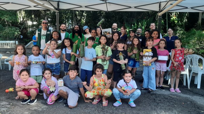 Atividades de férias do Parque Arruda Câmara