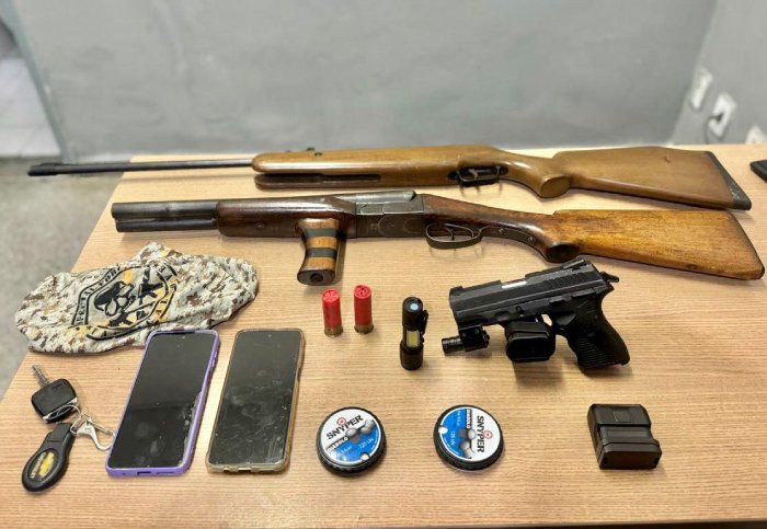 Material ilícito apreendido em ação da Polícia Militar