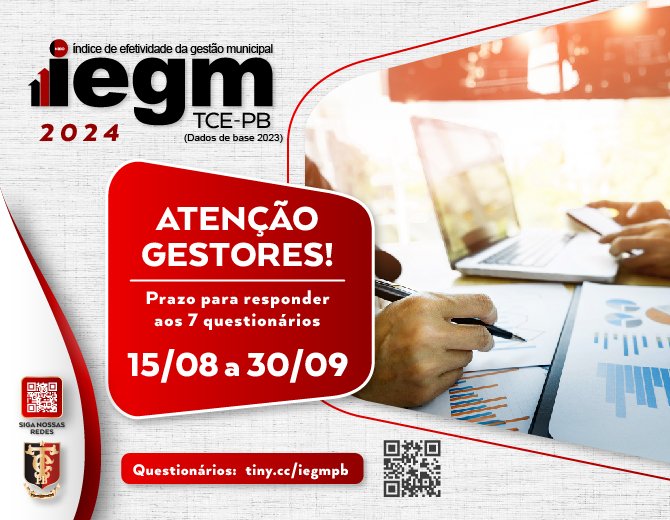 Coleta de dados para o IEGM 2024