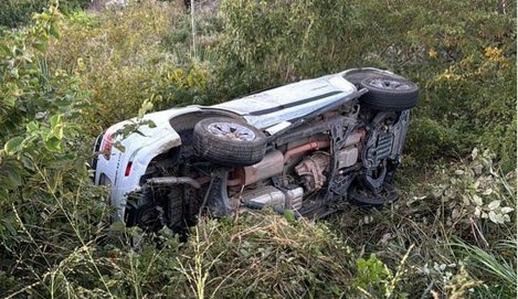 Acidente automobilístico com o prefeito de São Bento