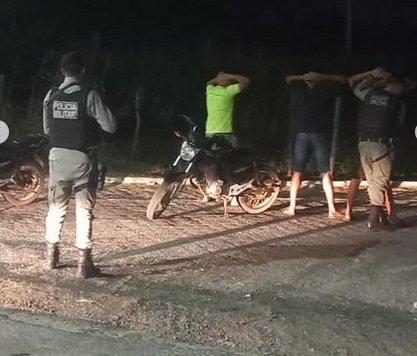 Operação Aracati deflagrada pela Polícia Militar na área do 14° Batalhão