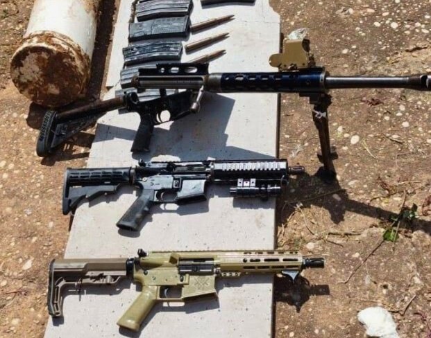 Fuzis apreendidos pela polícia civil da Paraíba em operação no estado do Maranhão 