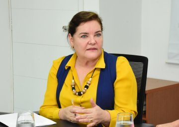 Valéria Beltrão,  gerente de Qualidade de Vida do TJPB