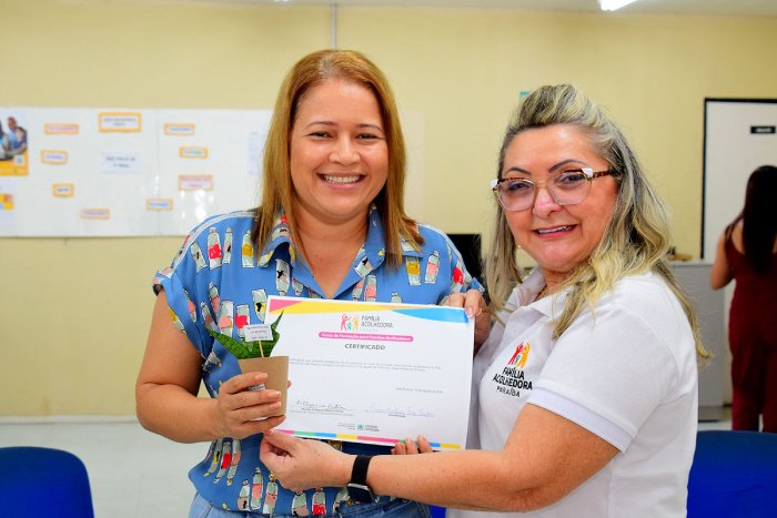 Curso de formação para certificação e habilitação de sete novas famílias