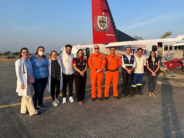 Serviço de Transporte Aeromédico para o Trauma de CG
