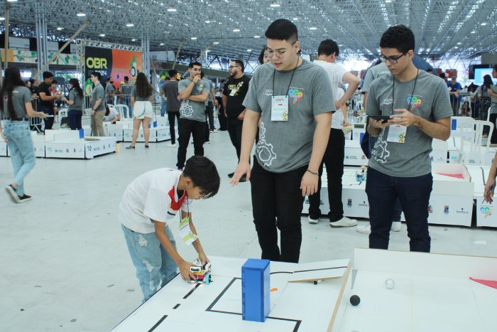 Campeões da Olimpíada Brasileira de Robótica