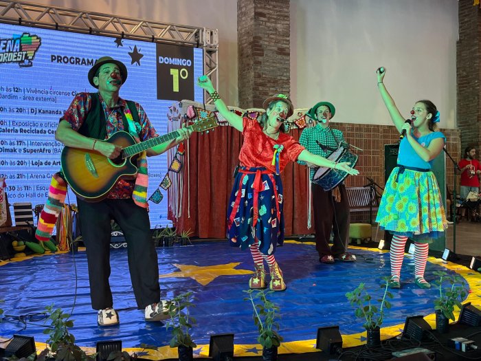 Trupe circense Família Los Iranzi no Cena Nordeste Festival 2024