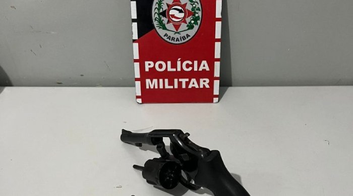 Arma de fogo apreendida em ação da Polícia Militar