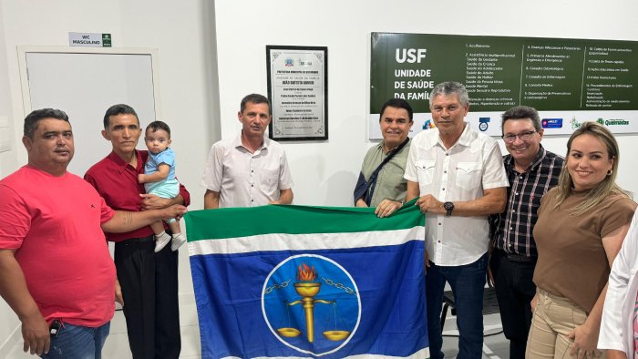 Inauguração de Unidade Básica de Saúde da Família, em Queimadas