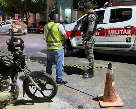 Fiscalização intensiva no entorno da Praça da Matriz, em Sousa